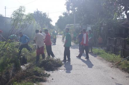 Kegiatan Gotong Royong Minggu Bersih